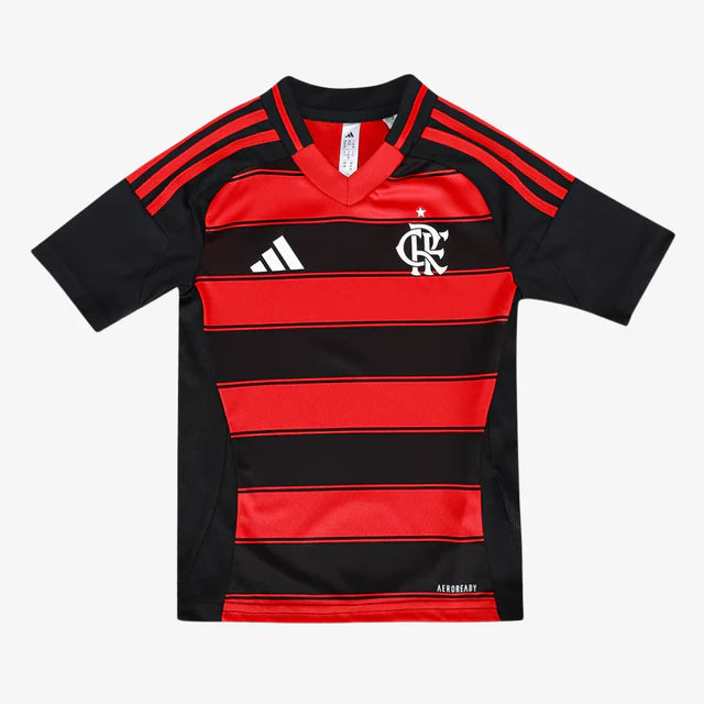 Uniforme Infantil Flamengo Home (1) 2025/26 Adidas